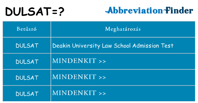 Mi a(z) dulsat állni