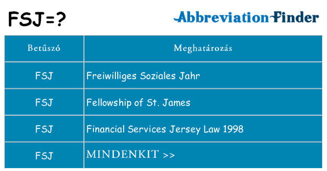 Mi a(z) fsj állni