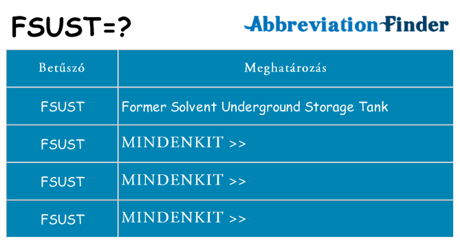 Mi a(z) fsust állni