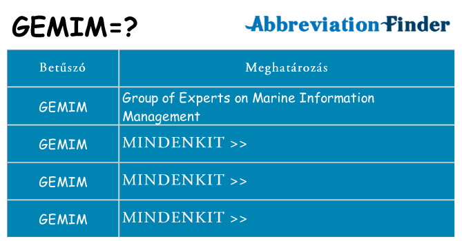 Mi a(z) gemim állni