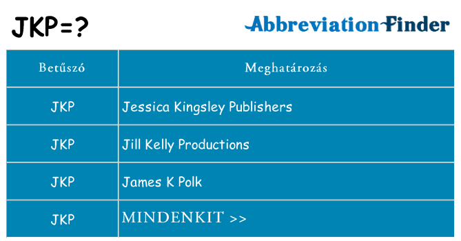 Mi a(z) jkp állni