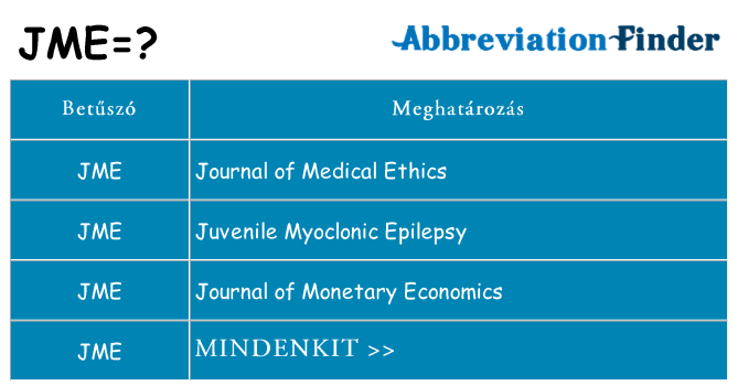 Mi a(z) jme állni