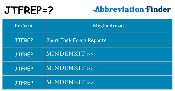 Mi a(z) jtfrep állni