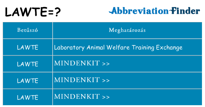 Mi a(z) lawte állni
