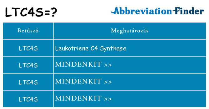 Mi a(z) ltc4s állni