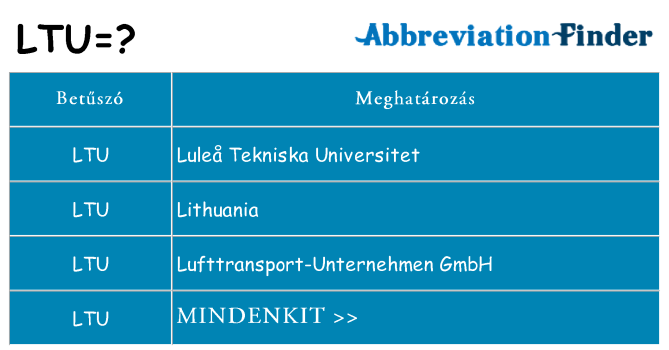 Mi a(z) ltu állni
