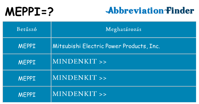 Mi a(z) meppi állni