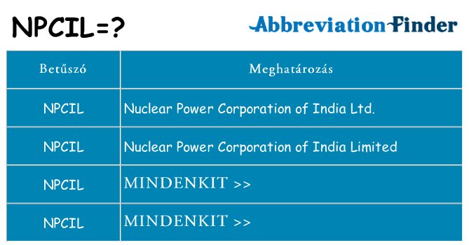 Mi a(z) npcil állni