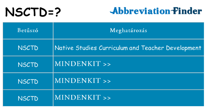 Mi a(z) nsctd állni