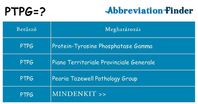 Mi a(z) ptpg állni