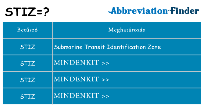 Mi a(z) stiz állni