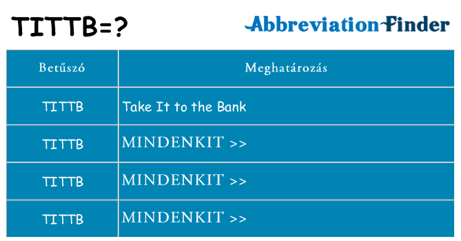 Mi a(z) tittb állni
