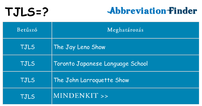 Mi a(z) tjls állni