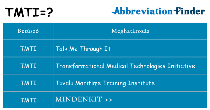 Mi a(z) tmti állni