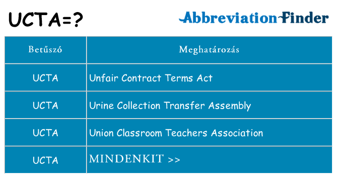 Mi a(z) ucta állni