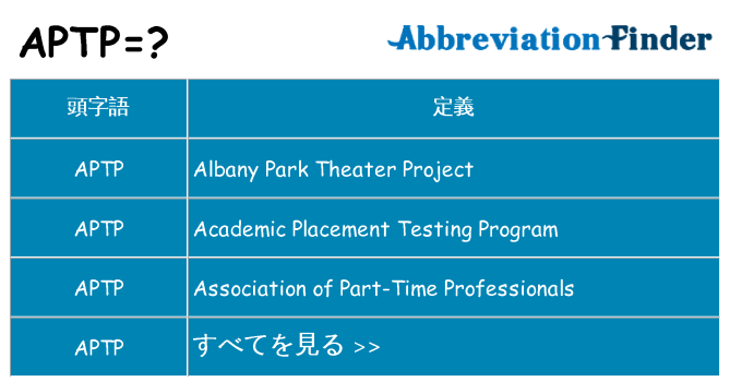 aptp は何の略します。
