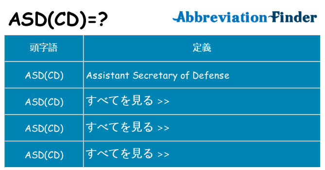 asdcd は何の略します。