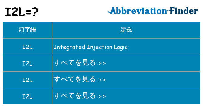 i2l は何の略します。