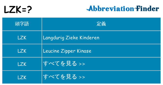 lzk は何の略します。