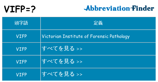 vifp は何の略します。