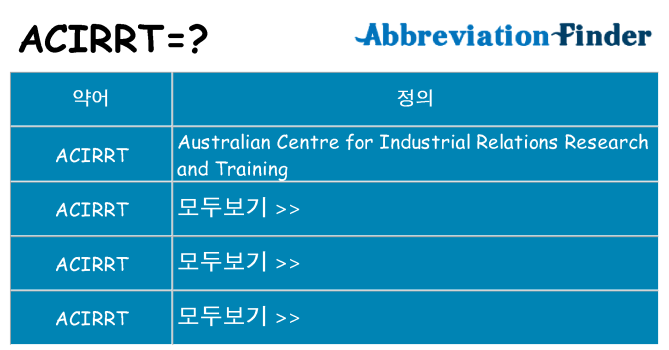 acirrt 대 한 무엇을 서가