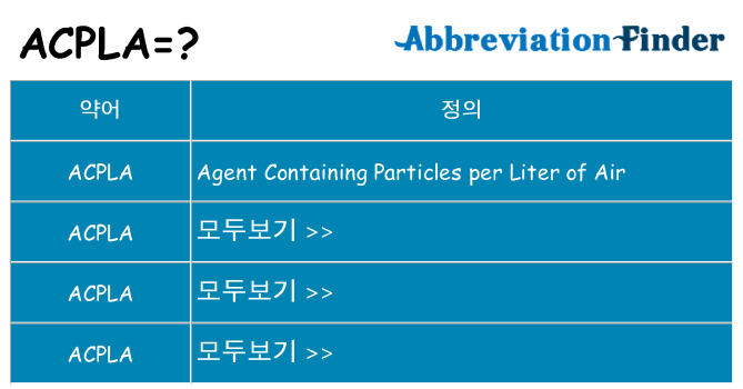 acpla 대 한 무엇을 서가