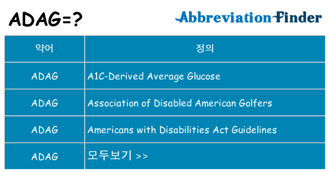 adag 대 한 무엇을 서가