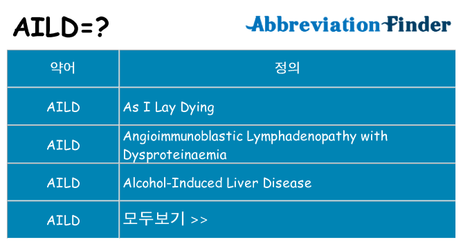 aild 대 한 무엇을 서가
