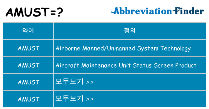 amust 대 한 무엇을 서가