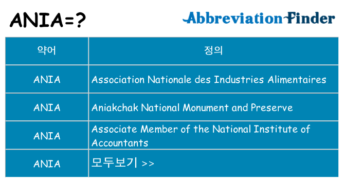 ania 대 한 무엇을 서가