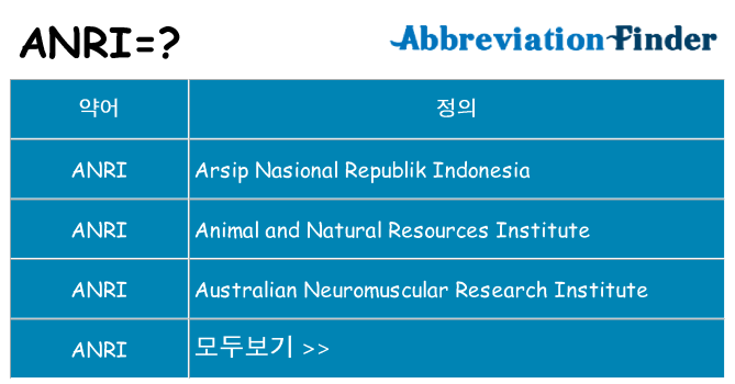 anri 대 한 무엇을 서가