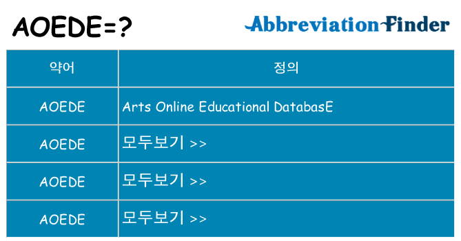 aoede 대 한 무엇을 서가