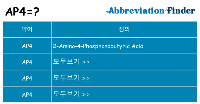 ap4 대 한 무엇을 서가