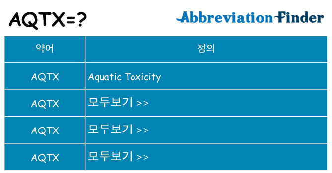 aqtx 대 한 무엇을 서가