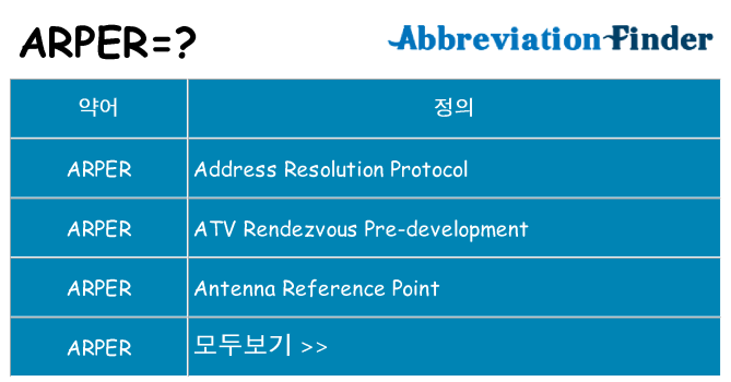 arper 대 한 무엇을 서가