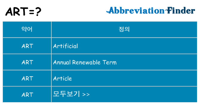 art 대 한 무엇을 서가