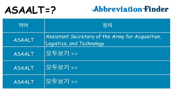 asaalt 대 한 무엇을 서가