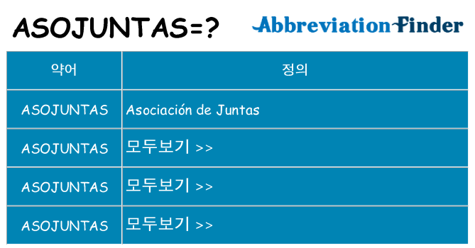 asojuntas 대 한 무엇을 서가