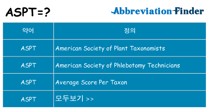 aspt 대 한 무엇을 서가