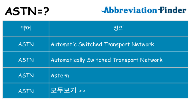 astn 대 한 무엇을 서가