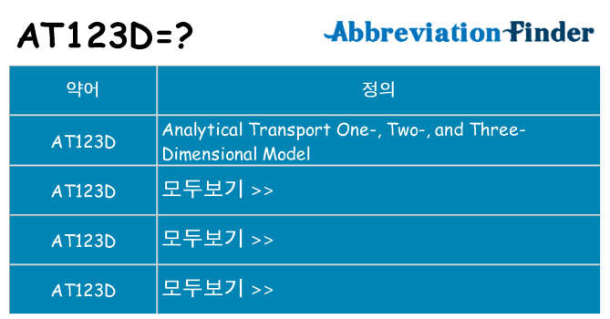 at123d 대 한 무엇을 서가