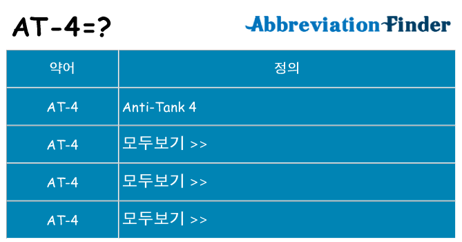 at-4 대 한 무엇을 서가