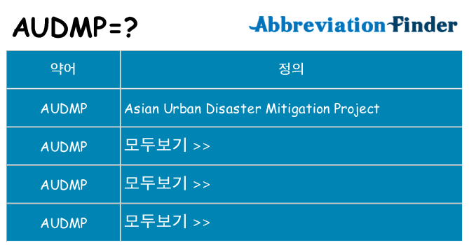 audmp 대 한 무엇을 서가