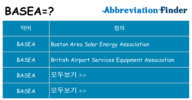 basea 대 한 무엇을 서가