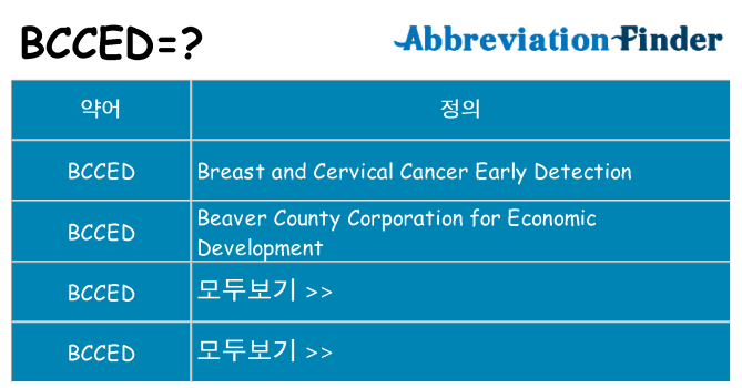 bcced 대 한 무엇을 서가