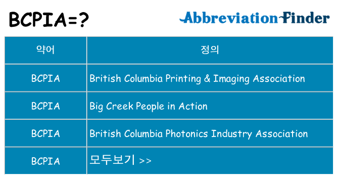 bcpia 대 한 무엇을 서가