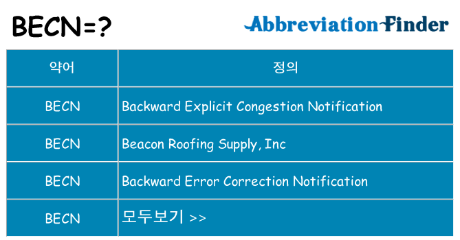 becn 대 한 무엇을 서가