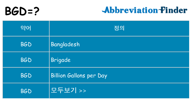 bgd 대 한 무엇을 서가
