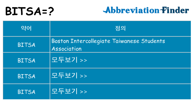 bitsa 대 한 무엇을 서가