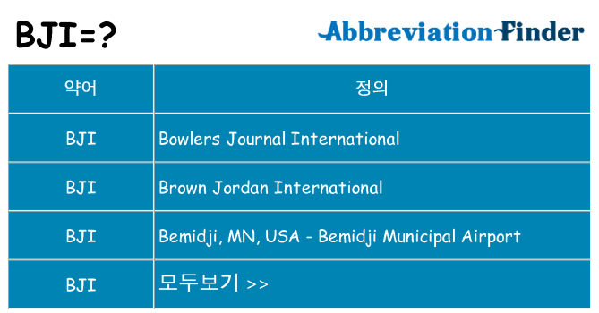 bji 대 한 무엇을 서가